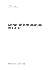 Carrier Kilsen KFP-CX3 Manual De Instalación