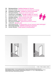 Kermi PE 1AR/L Instrucciones Para El Montaje