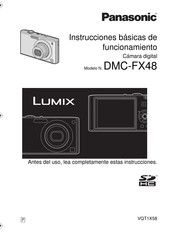 Panasonic DMC-FX48 Instrucciones Básicas De Funcionamiento