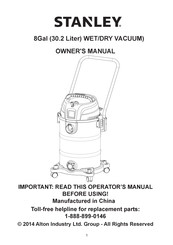 Stanley SL18402-8B Manual Del Propietário