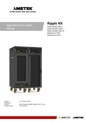 Ametek RippleSource NX10 Manual De Seguridad