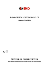 elco PD-988D Manual De Instrucciones