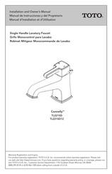 Toto Connelly TL221SD Manual De Instrucciones Y Del Propietario