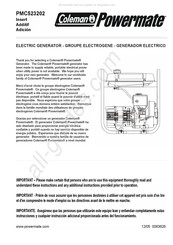 Coleman Powermate PMC523202 Manual