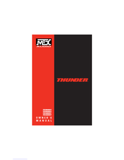 MTX Audio Thunder TC4001 Manual Del Usuario