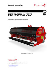 Redexim VERTI-DRAIN 7117 Manual Operativo