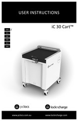 Lockncharge PC Locs iC 30 Cart Instrucciones Para El Usuario