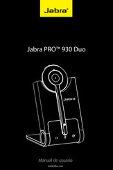 Jabra PRO 930 Duo Manual De Usuario