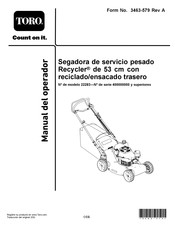 Toro 22283 Manual Del Operador