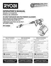 Ryobi RY124050 Manual Del Operador