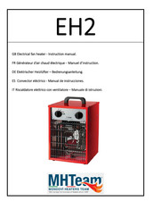 MHTeam EH2 Serie Manual De Instrucciones