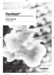 Samsung FlexWash WV55M9600A Serie Manual Del Usuario