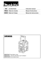 Makita XRM06 Manual De Instrucciones