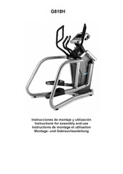 BH FITNESS G818H Instrucciones De Montaje Y Utilización