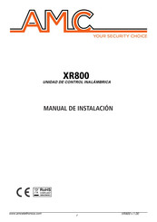 AMC XR800 Manual De Instalación