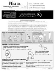 Pfister Universal R91-TD1K Guía Rápida De Instalación