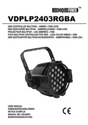 HQ-Power VDPLP2403RGBA Manual Del Usuario