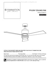 Fanimation PYLON studio LP8277 Serie Manual Del Usuario