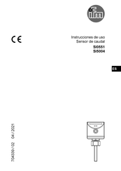 IFM SI0551 Instrucciones De Uso