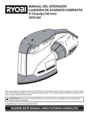 Ryobi CFS1501 Manual Del Operador