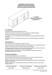 Hudson & Canal TV1363 Instrucciones De Montaje