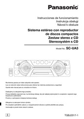 Panasonic SC-UA3 Instrucciones De Funcionamiento