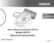 Omron BP761 Manual De Instrucciones