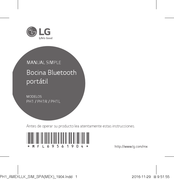 LG PH1 Manual Simple