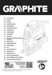 GRAPHITE 58G077 Instrucciones De Uso