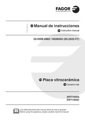 Fagor 3VFT-40AS Manual De Instrucciones