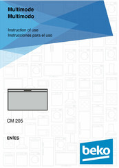 Beko CM 205 Instrucciones Para El Uso