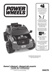 Power Wheels DMK75 Manual Del Usuario