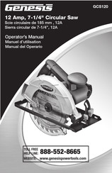 Genesis GCS120 Manual Del Operario