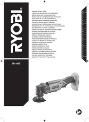 Ryobi R18MT-0 Traducción De Las Instrucciones Originales