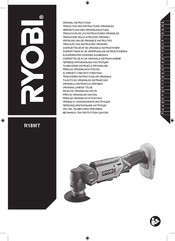 Ryobi R18MT Traducción De Las Instrucciones Originales