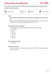 Rational CombiMaster Plus 10-2/1 Instrucciones De Modificación