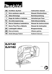 Makita DJV182Z Manual De Instrucciones