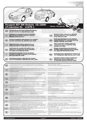 ECS Electronics PE-052-B1 Instrucciones De Montaje