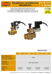 Madas M16/RMOJ N.A. Manual De Instrucciones