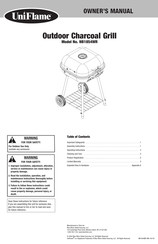 Uniflame NB1854WR Manual Del Propietário