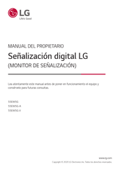 LG 55EW5G Manual Del Propietário