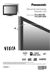 Panasonic Viera TX-L26C10E Manual De Instrucciones