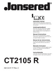 Jonsered CT2105 R Manual De Instrucciones