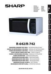 Sharp R-742 Manual De Instrucciones