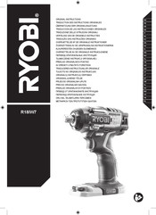 Ryobi R18IW7-0 Traducción De Las Instrucciones Originales