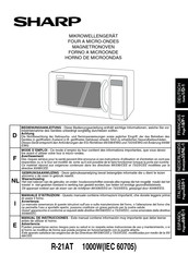 Sharp R-21AT Manual De Instrucciones