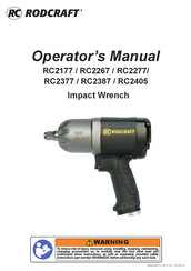 RODCRAFT RC2267 Manual Del Operador