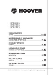 Hoover HOAZ 3373 IN Instrucciones De Uso