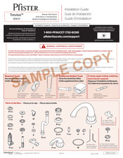 Pfister Treviso 806-DV00 Guia De Instalacion