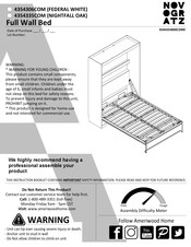 Novogratz 4354306COM Libro De Instrucciones